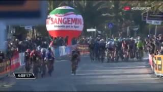 Tirreno Adriatico 2017 Stage 6 Last 3 kms [upl. by Mode]