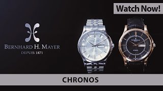 QNET Swiss Watches  Chronos by Bernhard H Mayer® QNET [upl. by Isied]