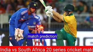 India VS South Africa match Predictions [upl. by Anirtep286]