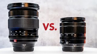 Fujifilm 1855 vs 1655 Lens for Video [upl. by Tamiko259]