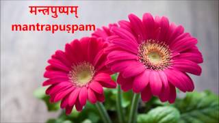 Mantra Pushpam [upl. by Ddat]