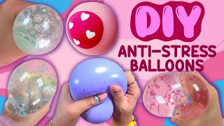 DIY ANTISTRESS BALLOONS  Super Easy Homemade Fidget Toy Ideas  Stress Relief Pop It Toy shorts [upl. by Madea]