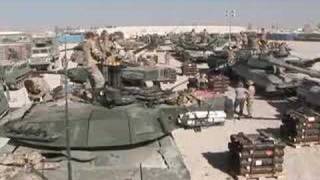 Canadian Leopard Tanks Kandahar Afghanistan [upl. by Nauqes]