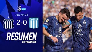 Talleres de Cordoba 20 Racing Club  TorneoBetano  Resumen Extendido  Fecha 15 [upl. by Aenej]