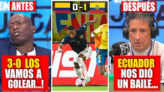 el ANTES y DESPUÉS de la prensa Colombiana que MEN0SPREClÓ a ECUADOR y ENNER LOS CALLÓ [upl. by Aerbma828]