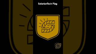 Feel the energy of SolarianTech As our flag waves with pride SolarianTech SLRN FutureOfEnergy [upl. by Gerrit]