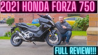 2021 Honda Forza 750  In Depth Review [upl. by Crowley]