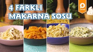 4 Farklı Makarna Sosu Tarifi  Onedio Yemek  Pratik Yemek Tarifleri [upl. by Mellisa172]