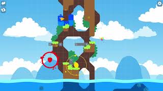 Snakebird  Complete  Walkthrough  Level 12 [upl. by Siuqaj]