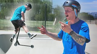 HOW TO 360 TAILWHIP ON SCOOTER [upl. by Gabbert]