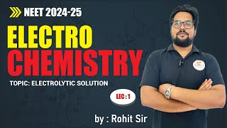 Electrochemistry Class 12 Lecture 01  Resistance  Resistivity conductance conductivity [upl. by Ahsot]