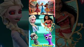 Disney Pixar Moana🆚 Frozen Elsa🆚 Bebefinn🆚 Incredibox Sprunki Dame Tu Cosita coffindance tileshop [upl. by Cave]