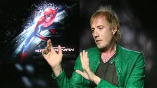 Rhys Ifans Interview for The Amazing SpiderMan [upl. by Medea]