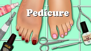 ASMR Ingrown Toenail Removal  Nail Care Salon Animation  Ondong  Happy Lemon [upl. by Viccora663]