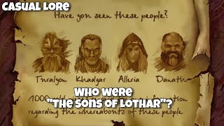 Who Are The quotSons of Lotharquot  World of Warcraft Lore [upl. by Toinette899]