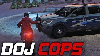 Dept of Justice Cops 208  Motorcycle Attacks Criminal [upl. by Nevuer609]