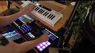 Ambient Space Music  Live Session in Sept 2023  Maschine Mk3 and Jam Ableton Live 35 min [upl. by Atinev]