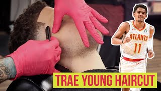 TRAE YOUNG HAIRCUT 🔥 Mid Taper Baby Fro [upl. by Bordiuk]