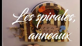 La reliure avec spirales ou anneaux pour vos albums scrap [upl. by Reinhard655]