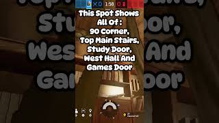 BEST DRONE SPOT ON VILLA OUT NOW rainbowsixsiege r6siege [upl. by Animsaj]