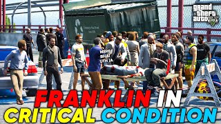 FRANKLIN IN CRITICAL CONDITION  HONDA CIVIC 2000  GTA 5  Real Life Mods 550  URDU [upl. by Payne916]