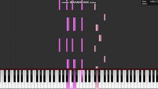 lemmens fanfare SLOW pianoorgan tutorial [upl. by Xela56]