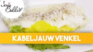 KABELJAUW VENKEL  Sonja Bakker recept [upl. by Er531]