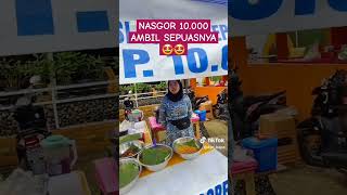 nasi goreng 10000 AMBIL SEPUASNYA shortvideo food streetfood fyp shorts [upl. by Nitsir]