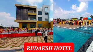 The Rudraksh Hotel amp Marriage HallChattarpurPannaKhujrao Highway chattarpur [upl. by Anavlis]