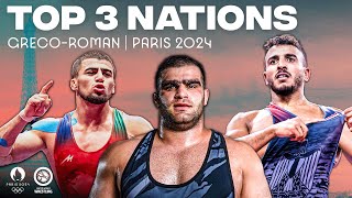 The best Greco Roman nations competing at the paris2024 Olympic Games [upl. by Pengelly]