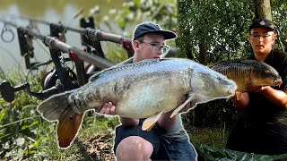 Crazy 24hr Carp Fishing at Clavering Lakes Specimen Lake [upl. by Ackerley]