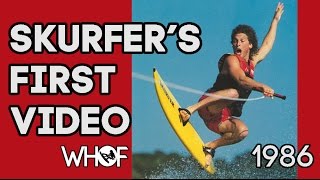 First Skurfer Promo Video featuring Tony Finn WHOF 1986 [upl. by Liuqa]