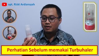 Perhatikan ini Sebelum menggunakan  Turbuhaler qna [upl. by Irrej]