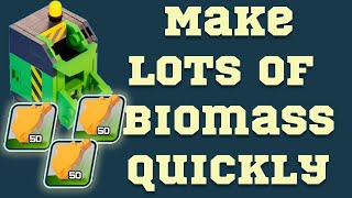 How To Make Biomass Best way  LEGO Fortnite [upl. by Elata]