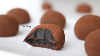 2 Ingredient Chocolate Truffles Recipe  Condensed Milk Chocolate Truffles  Top Tasty Recipes [upl. by Bowen]