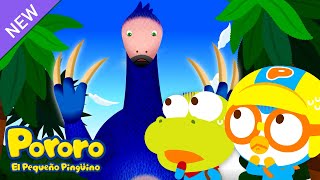 ★Nueva★ Aventura de Pororo Dinosaurio 2  El Terizinosaurio que Ama las Hojas Dinosaurio para niños [upl. by Asha]