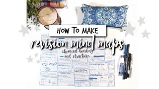 HOW TO MAKE REVISION MIND MAPS  studycollab alicia [upl. by Vevina975]