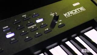 Korg All Access Tommy Rogers Between the Buried and Me and the Krome Music Workstation [upl. by Lebana]