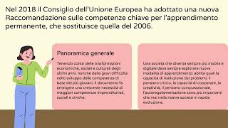 Introduzione Le nuove Competenze chiave per l’apprendimento permanente 2018 [upl. by Nemaj555]