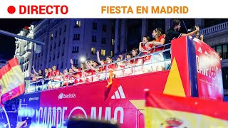 CELEBRACIÓN DEL MUNDIAL FEMENINO LAS CAMPEONAS VUELVEN A CASA  RTVE Noticias [upl. by Davina]