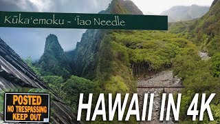 IAO VALLEY  HAWAII IN 4K [upl. by Eustazio]