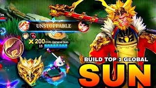 TOP 1 GLOBAL SUN BY GENERAL SUN😱 Build top 1 global [upl. by Yffat]