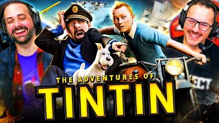 Tintin amp Haddock find The Unicorns secret treasure [upl. by Nonnahc]