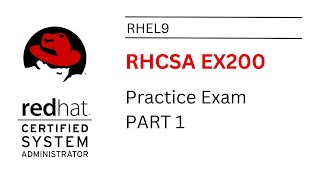 RHCSA  RHEL9 Practice EXAM 1 EX200 [upl. by Oiligriv]