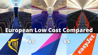 RYANAIR WIZZ AIR and EASYJET Compared [upl. by Burford]