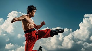 The Dragons Roar Rare Bruce Lee Kicking Techniques [upl. by Rimas]