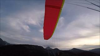 Paragliding with a Single Skin Glider 2017 [upl. by Amena]