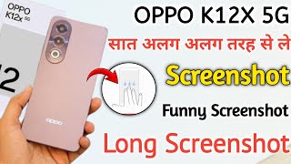 How to Take Screenshot oppo k12x 5g Screenshot oppo k12x 5g Screenshot kaise le [upl. by Hiamerej651]