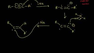 Reduction of alkynes  Alkenes and Alkynes  Organic chemistry  Khan Academy [upl. by Fita56]