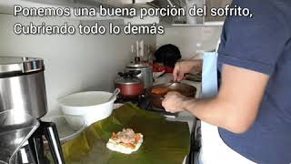 Tamales colombianos receta paso a paso y con pocos ingredientes [upl. by Falkner866]